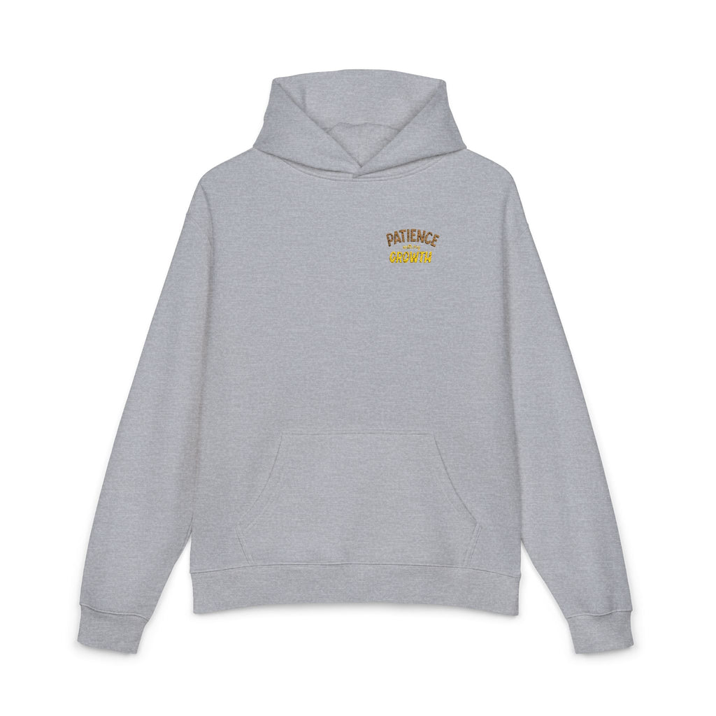 Cozy Brown "Relaxed Hoodie" Chest Logo Hoodie