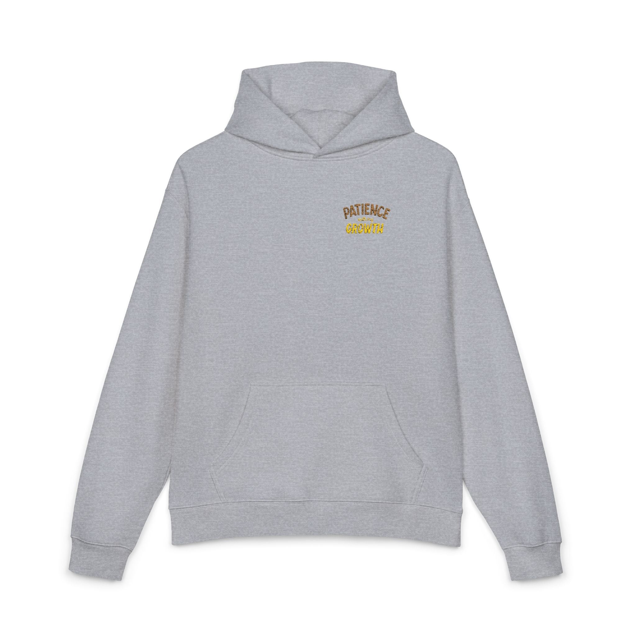 Cozy Brown "Relaxed Hoodie" Chest Logo Hoodie