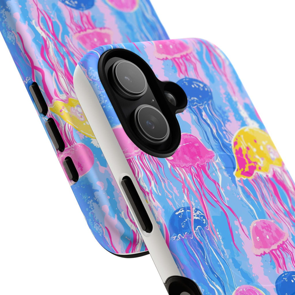 Jellyfish Splash Tough Magnetic Phone Case