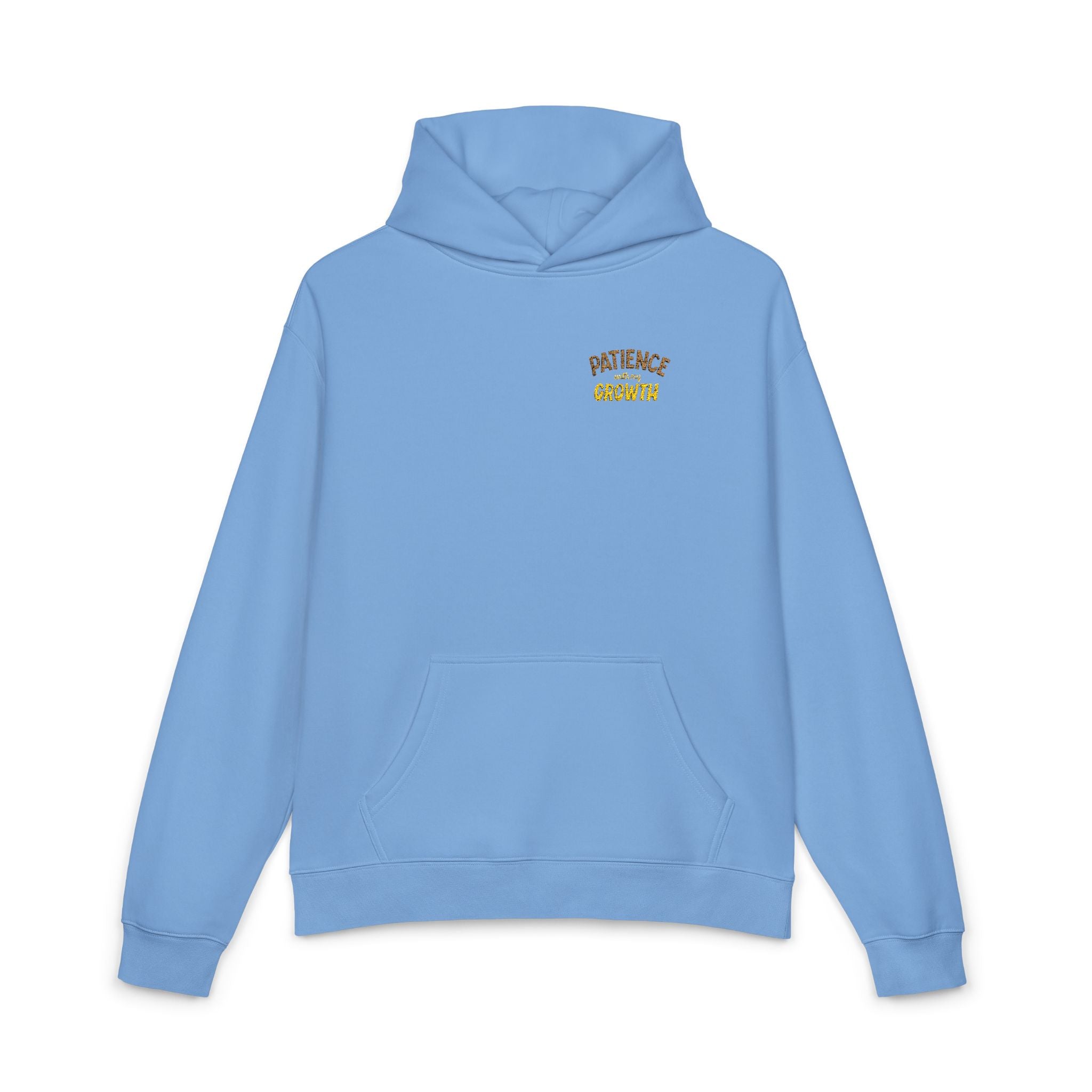 Cozy Brown "Relaxed Hoodie" Chest Logo Hoodie