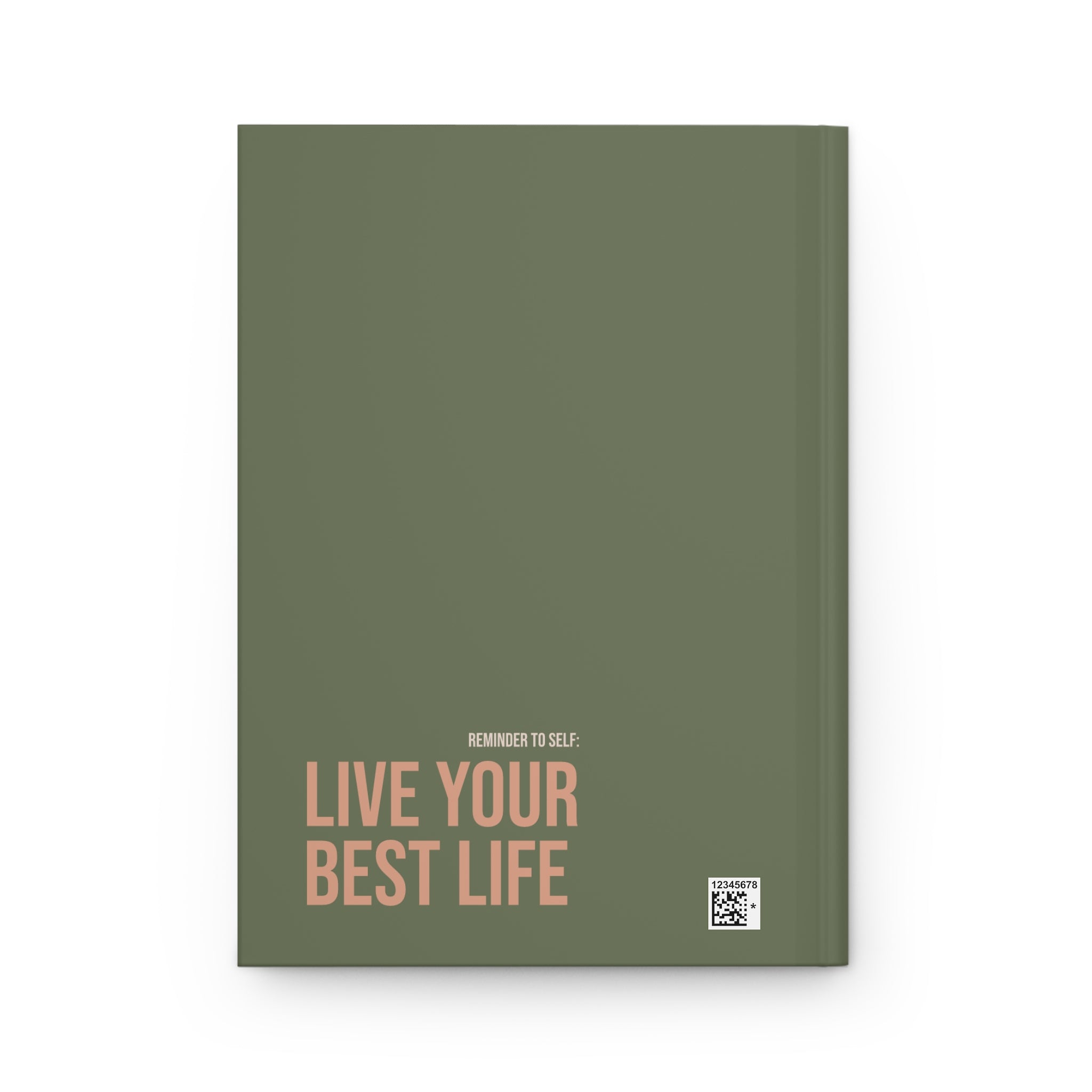 Botanical Collage Journal | Live Your Best Life Hardcover Journal