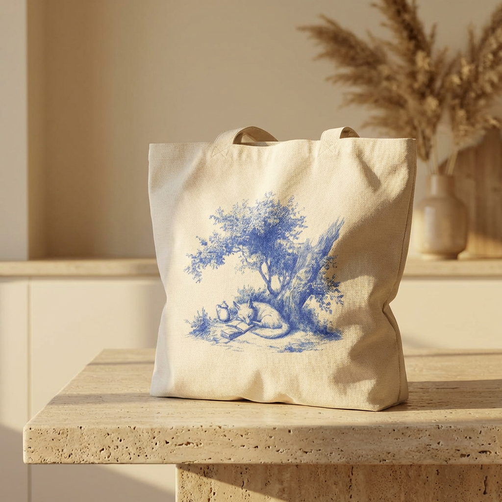 Tote — Finding Beauty in Silence Canvas Tote