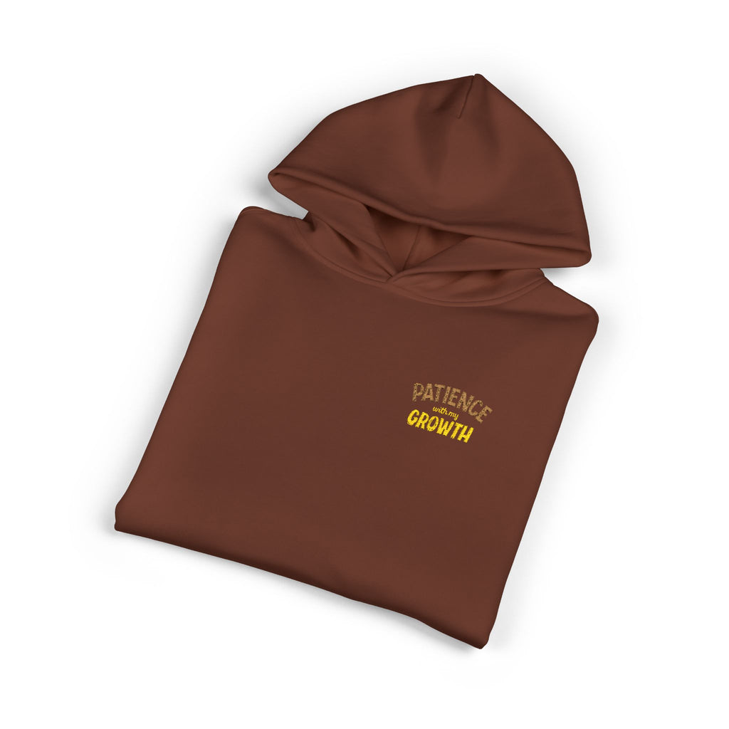 Cozy Brown "Relaxed Hoodie" Chest Logo Hoodie