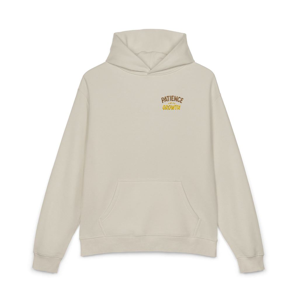 Cozy Brown "Relaxed Hoodie" Chest Logo Hoodie