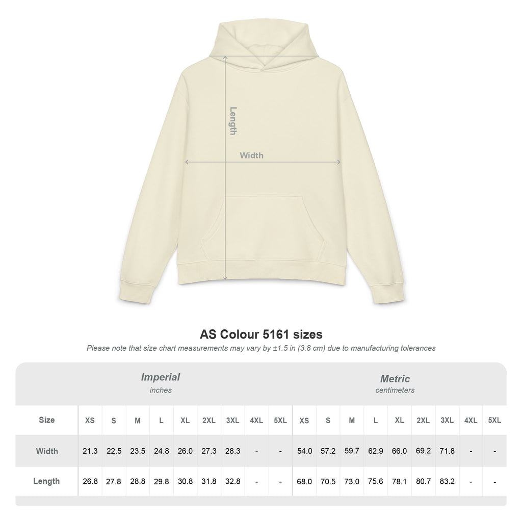 Cozy Brown "Relaxed Hoodie" Chest Logo Hoodie